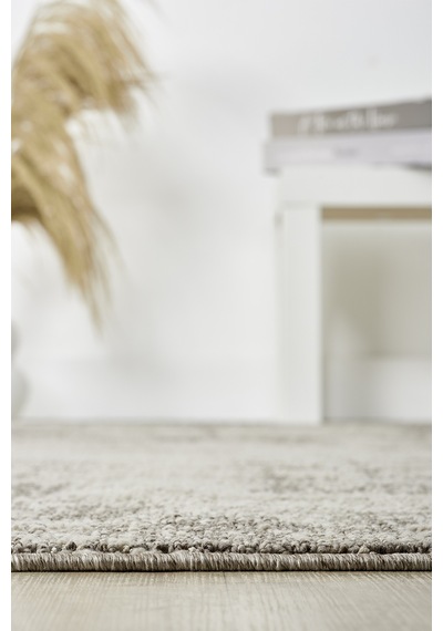 Mariesse Home Wool Serisi Bukleli Yumuşak Dokulu İskandinav Dokuma Halı 1085-gri