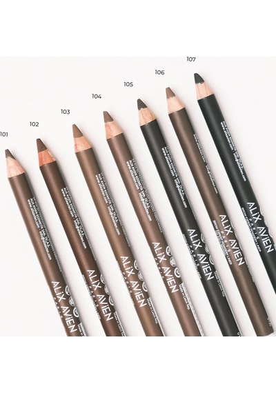 Fırçalı Yumuşak Uçlu Belirginleştirici Kahverengi Kaş Kalemi-eyebrow Expert Powdery Liner 105 Gray Çok Renkli