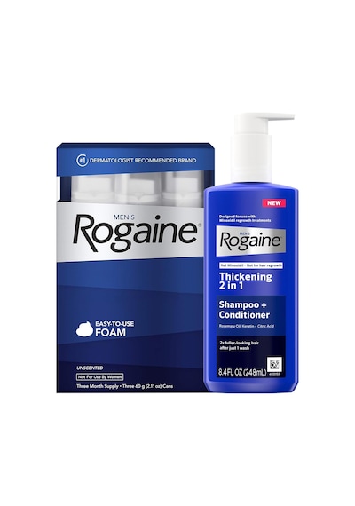Rogaine Men 3 Aylık Köpük Ve Şampuan