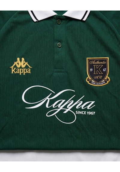 Kappa Kapio Polo Erkek Yeşil Regular Forma
