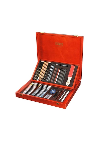Koh-I-Noor Gioconda Artist Set Ahşap Kutu Çizim Seti 8896 1Dk