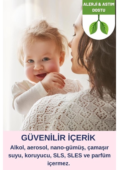 Hipokloröz Hijyen Spreyi Seti 3x100ml Dezenfektan Etkili Alkolsüz Antibakteriyel Yüzey Temizleyici