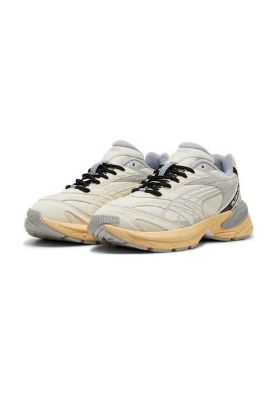Puma Velophasis Earth Unisex Spor Ayakkabı Beyaz - Gri