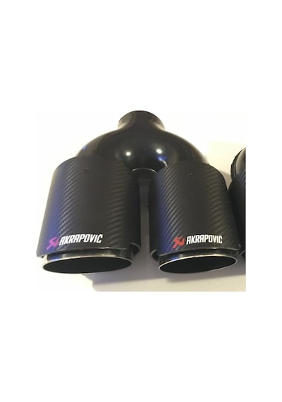 Akrapoviç Egzoz Ucu Çiftli 90 Mm 1 Adet sol Taraf