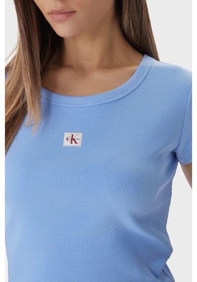 Calvin Klein Bayan T Shirt Lv047c200g C32 Mavi Mavi