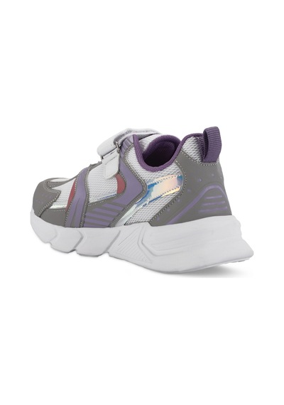 Slazenger Kendall Kız Çocuk Sneaker Ayakkabı Gri / Fuşya Gri - Fuşya