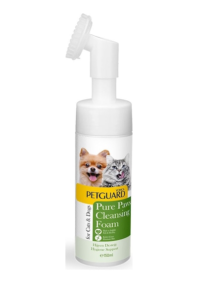 Petguard Kedi Köpek Pati Temizleme Köpüğü 150 Ml