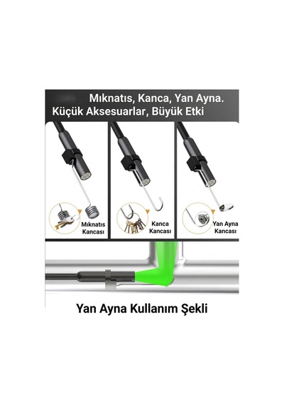 Profesyonel Endoskop Kamera Monitörlü El Tipi / 5 Metre Genel