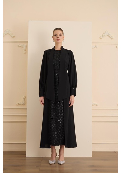 Senna Dorota Dress Siyah Siyah