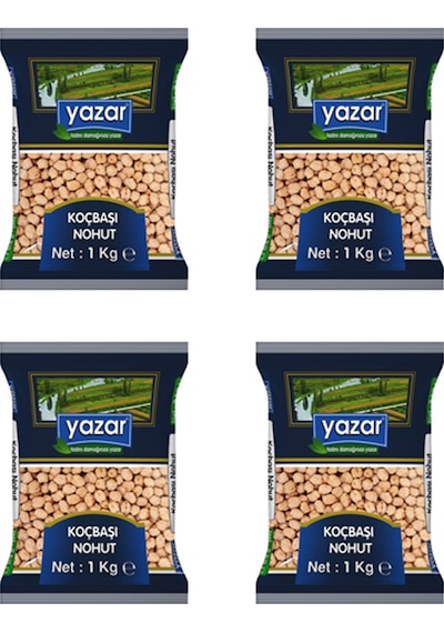 Yazar Koçbaşı Nohut 4 x 1 KG