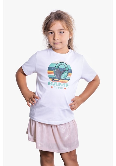 Little's World The Game Time Çocuk Tshirt Beyaz