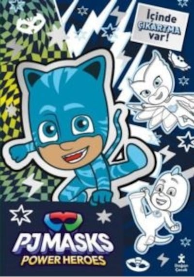 Pjmasks Power Heroes - Renk Koleksiyonu Boyama Kitabı Doğan Çocuk Ciltli