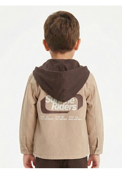 Xo Kids Erkek Çocuk Gömlek 1-4 Yaş 2626 Camel