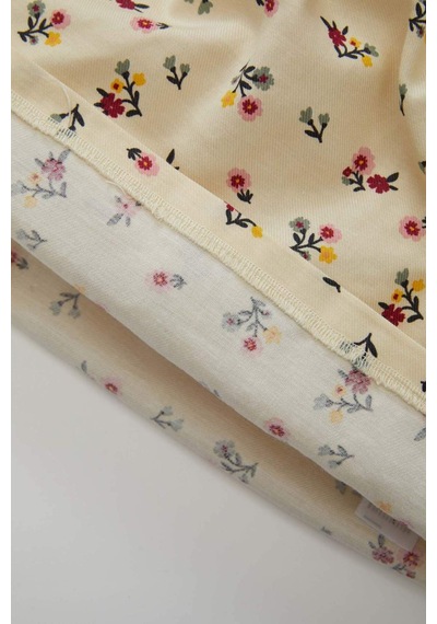 Defacto Kız Bebek Bisiklet Yaka Twill Çiçek Desenli Uzun Kollu Gömlek D2993A524AUBG744 Bej Defacto Kız Bebek Bisiklet Yaka Twill Çiçek Desenli Uzun Kollu Gömlek D2993A524AUBG744 Bej