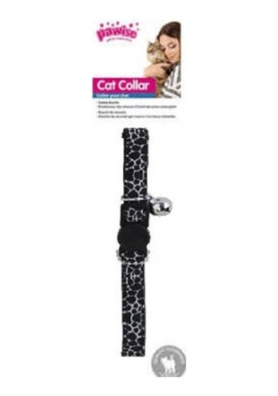 Northcity Kedi Boyun Tasması Siyah Beyaz Mermer Desenli 20-30 Cm