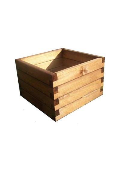 Ahsap Saksı Gardenya 150x30x45