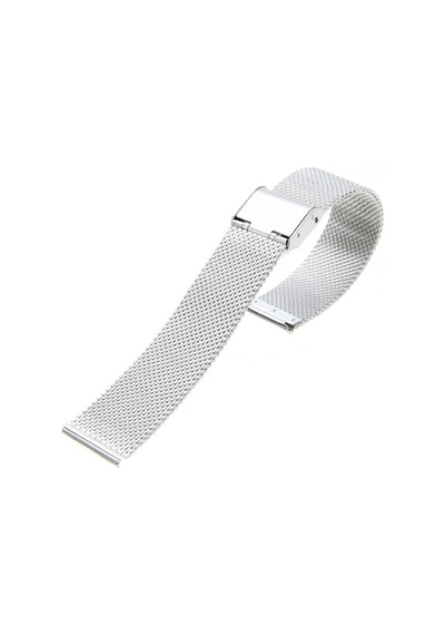 26Mm Saat Kordonu Çelik Hasır Silver 1.Kalite Örgü Kordon