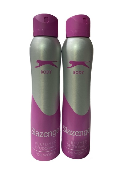Slazenger Pembe Kadın Sprey Deodarant 2 x 150 ML