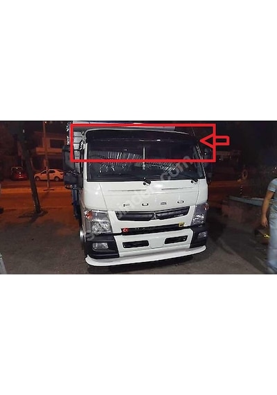 Yeni Mıtsubıshı Fuso Kamyon Kamyonet Ön Cam Üstü Şapka Güneşlik