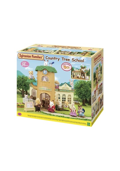 5105 Sylvanian Families Kasaba Okulu Seti Figürler Dahil Değildir +3 Yaş Çok Renkli
