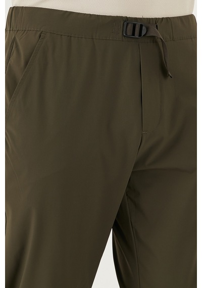 Buratti Slim Fit Lastikli Bel Boru Paça Kemer Detaylı Erkek Pantolon 5543S86Jmilano Haki