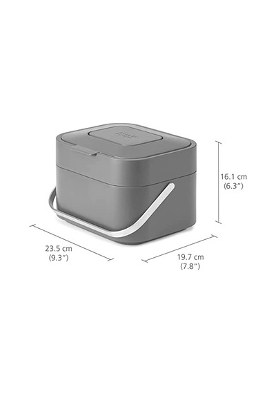 Stack Gıda Atık Kutusu, Stone, Taş, 4l 6998
