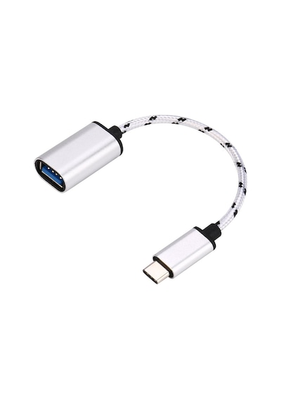 Type-C To Dişi Usb 3.0 Otg Çevirici Dönüştürücü Hasır Kablo
