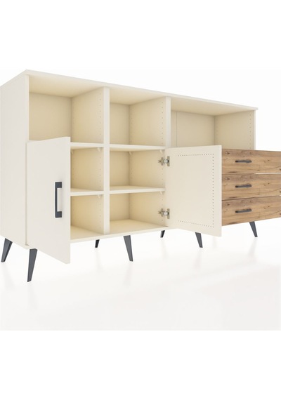 Hyperion Konsol 5 Raflı 3 Çekmeceli 2 Kapaklı 176x44x99 Aytaşı-ay Aytaşı-aytaşı/çam Hyperion Konsol 5 Raflı 3 Çekmeceli 2 Kapaklı 176x44x99 Aytaşı-ay Aytaşı-aytaşı/çam