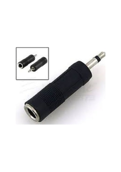 Jak Dönüştürücü 6.35 Mm Kalın Çivi Jakı 3.50 Mm Ince Jak Çevirici