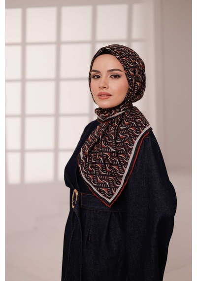 Mimiyum D S Model Soft Eşarp Kiremit