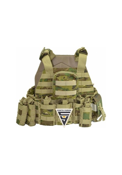 Nature Special Cordura Askeri Taktik Yelek Kamuflaj