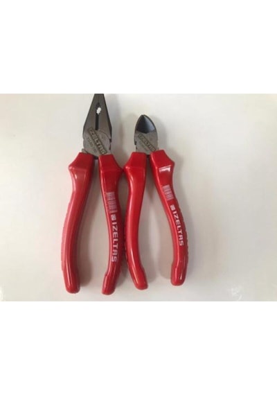 Izeltaş Pense 180 Mm Yan Keski 160 Mm 2 'Li Set Izeltaş 2 Li Set