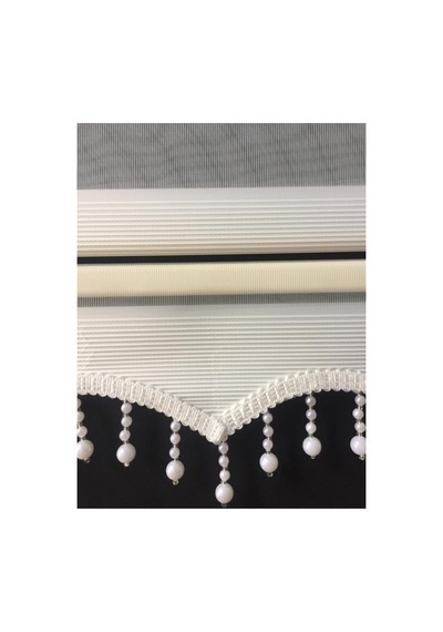 Pliseli Zebra Stor Perde Beyaz - 97251550 Beyaz