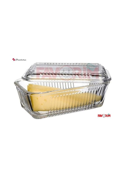 Paşabahçe Basic Frigo 6 Lı Cam Kahvalılık Tereyağlık Peynirlik