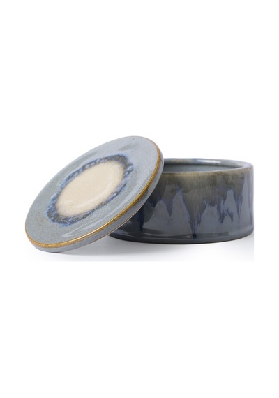 Yargıcı Kapaklı Seramik Mum 13x7 Cm 26knha1122n St