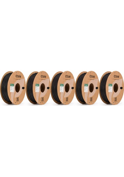 Esun Pla Basic Siyah Filament Beşli Kutu 1,75mm 1kg - Bisiparisver
