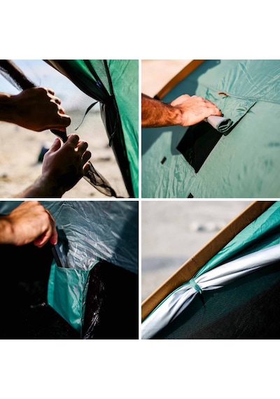 Freecamp Monodome Plus 4 Kişilik Kamp Çadırı-yeşil Yeşil