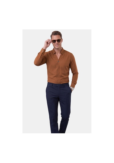 Deepsea Açık Kahve Slim Fit Kolay Ütülenebilir Açık Dik Yaka Likralı Erkek Gömlek 2602615 Açık Kahverengi Deepsea Açık Kahve Slim Fit Kolay Ütülenebilir Açık Dik Yaka Likralı Erkek Gömlek 2602615 Açık Kahverengi