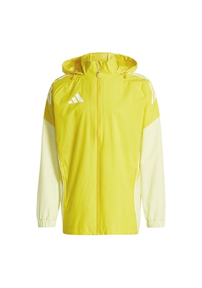 Adidas Tiro25c Aw Jkt Erkek Futbol Antrenman Yağmurluk Jı8958 Sarı Sarı