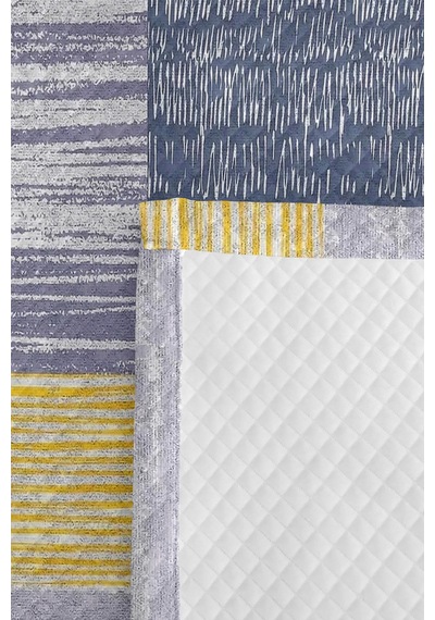 Mavi Geometrik Genç Odası Tek Kişilik Pike Takımı - Sarı Gri Modern 160x220 Cm Kapitone Yatak Örtüsü Kırsal Yaprak Masalı Mavi Geometrik Genç Odası Tek Kişilik Pike Takımı - Sarı Gri Modern 160x220 Cm Kapitone Yatak Örtüsü Kırsal Yaprak Masalı
