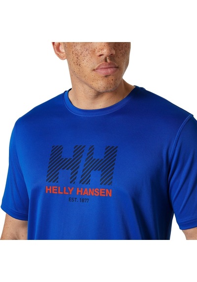 Helly Hansen Tech Graphic T-shirt 2.0 Erkek Mavi MAVİ