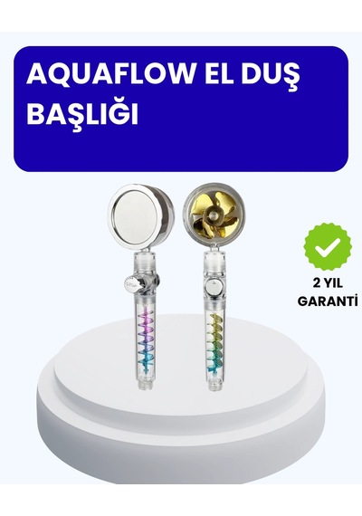 Hubrendy Tekno Sağanak Yağmur Etkili El Duşu Start Stop Tuşlu Su Tasarruflu Diğer