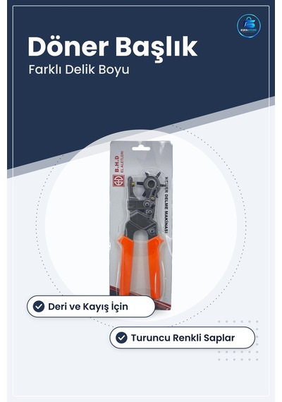 Kemer Delme Makinesi Manuel El Aletleri Deri Delici Pense Perçin