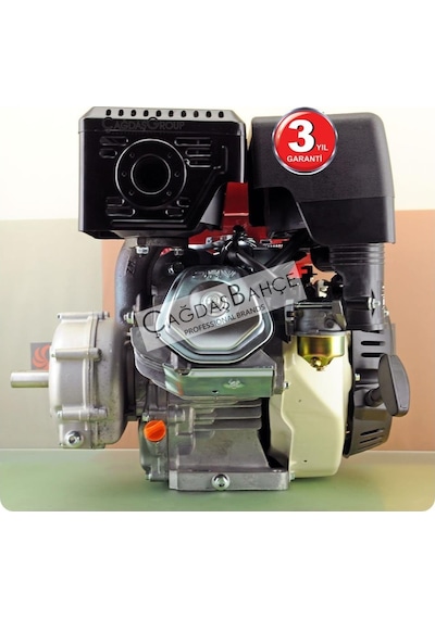 Goldmoto Gm440E Benzinli Motor 15 Hp Marşlı Krank Mili Kamalı