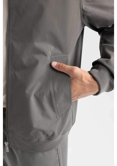 DeFacto Slim Fit Dar Kesim Dik Yaka Fermuarlı Mont D7338AX25SPKH464 DeFacto Slim Fit Dar Kesim Dik Yaka Fermuarlı Mont D7338AX25SPKH464