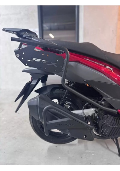 Sym Jet X Etraf Tam Koruma Demiri Yan Çanta Bağlantılı
