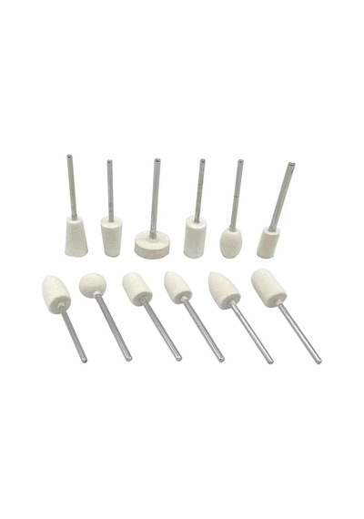 Merttools Pimli Parlatma Cila Polisaj Keçe Seti 12 Parça