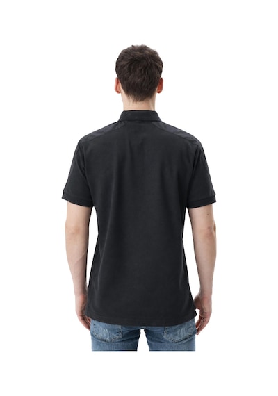Arma Ar-ma Erkek Polo Yaka Tişört Resim Baskili Örme Kumaş Regular Fit %100 Pamuk 30/1 Çift Toplama Penye Pike Y31374358902 Siyah-s1