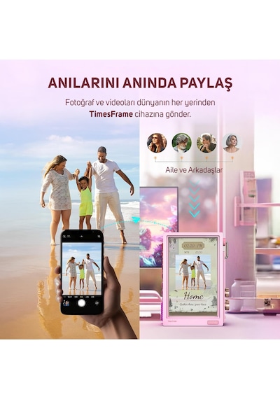 Divoom Lovelock Ses Kayıt Özellikli Bluetooth Hoparlör Ve Times Frame Akıllı Dijital Çerçeve