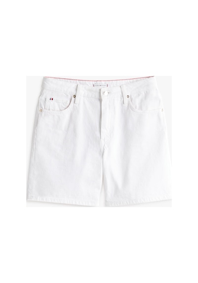 Tommy Hilfiger Dnm Straıght Short Rw Whıte Kadın Beyaz Şort - Ww0ww45924